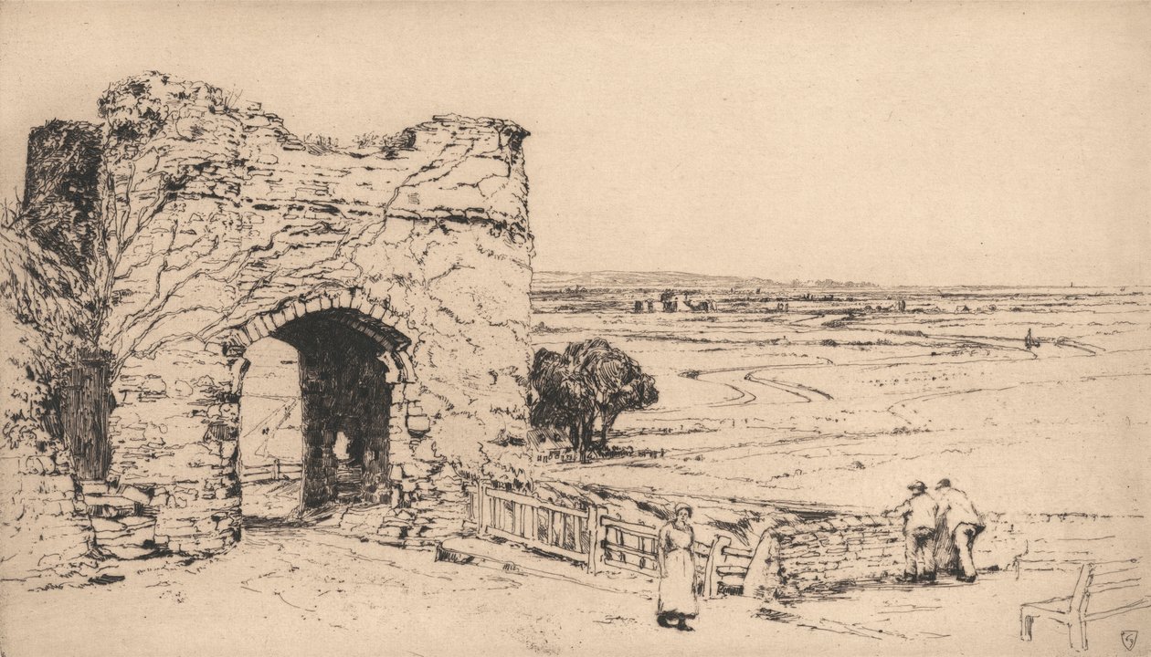 Strand Kapısı, Winchelsea by Sir Frank Short