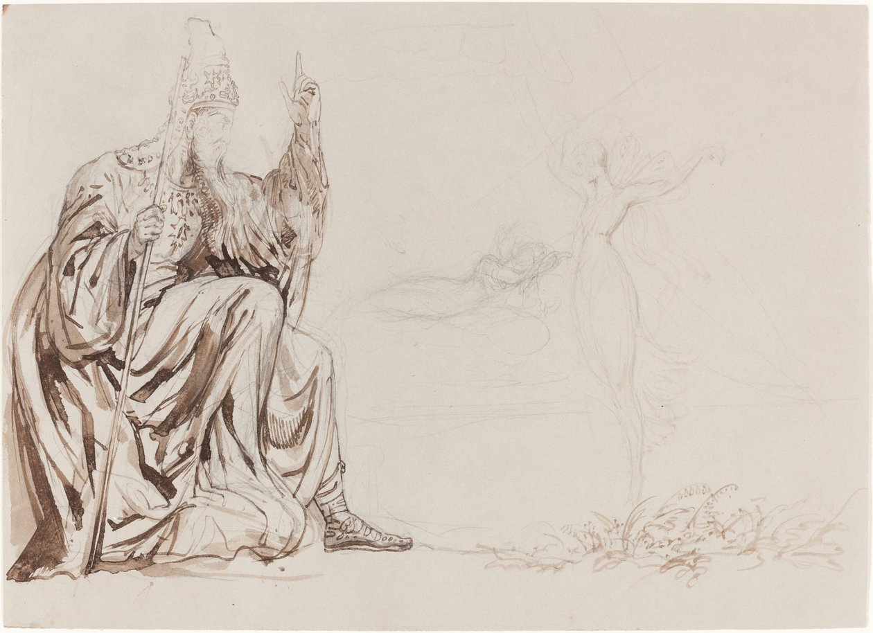 Büyücü by Sir George Hayter