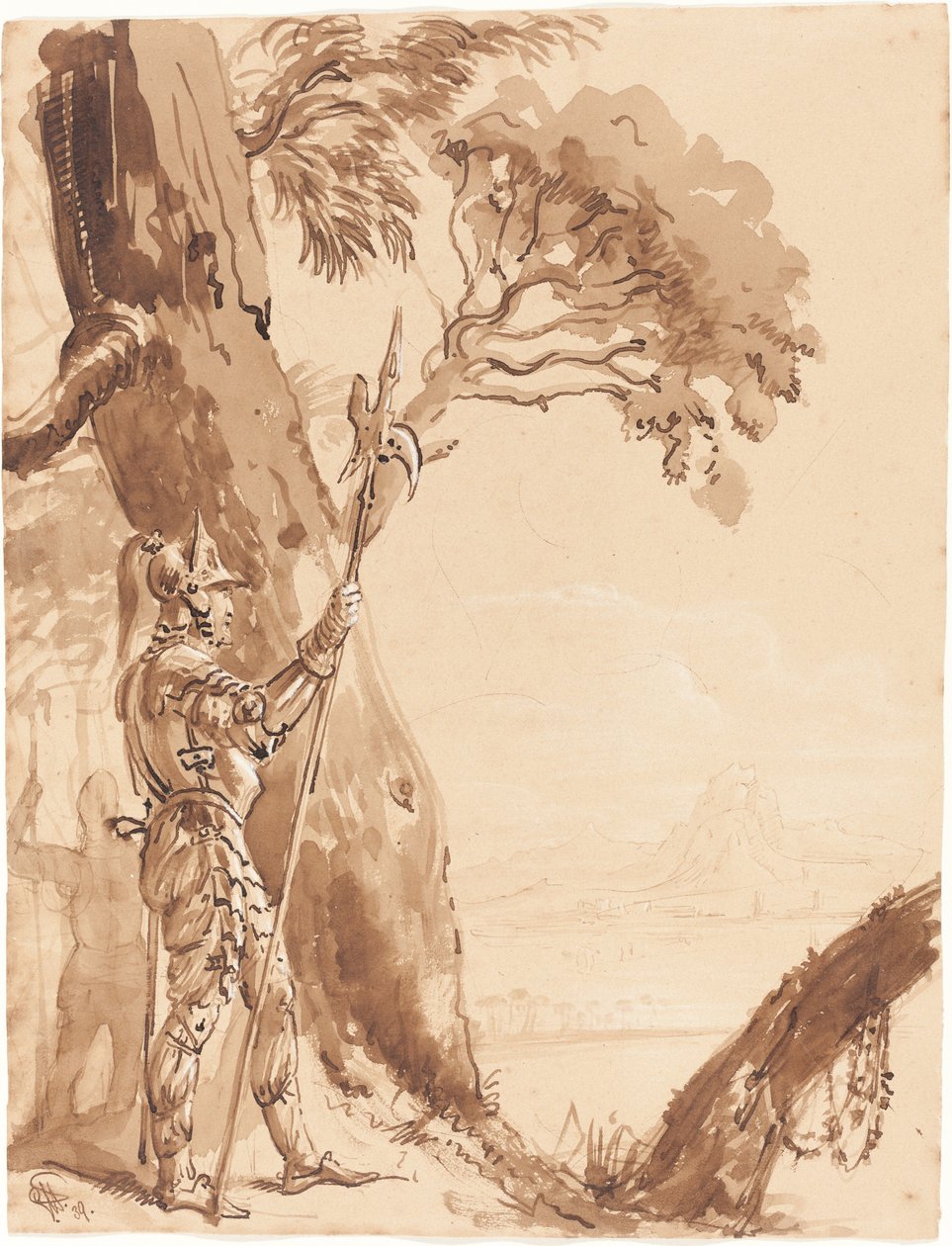 Gözetlemedeki Haydutlar by Sir George Hayter