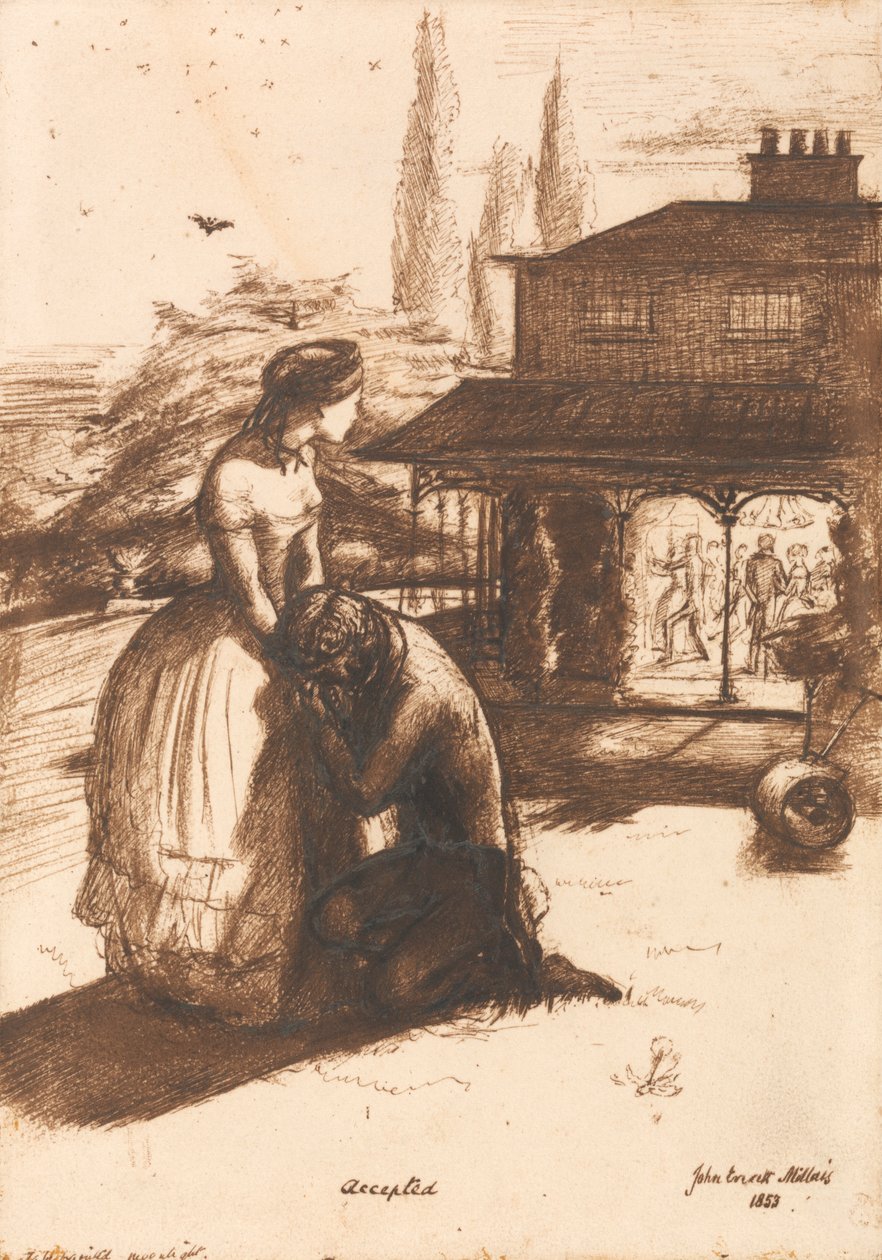 Kabul edilmiş by Sir John Everett Millais