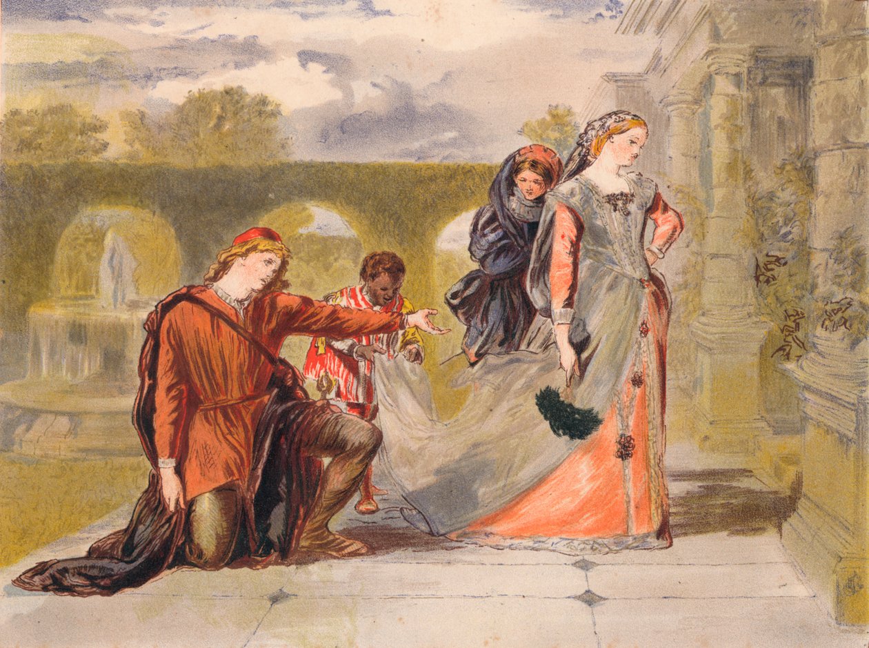 ölüm c1875 gel by Sir John Gilbert