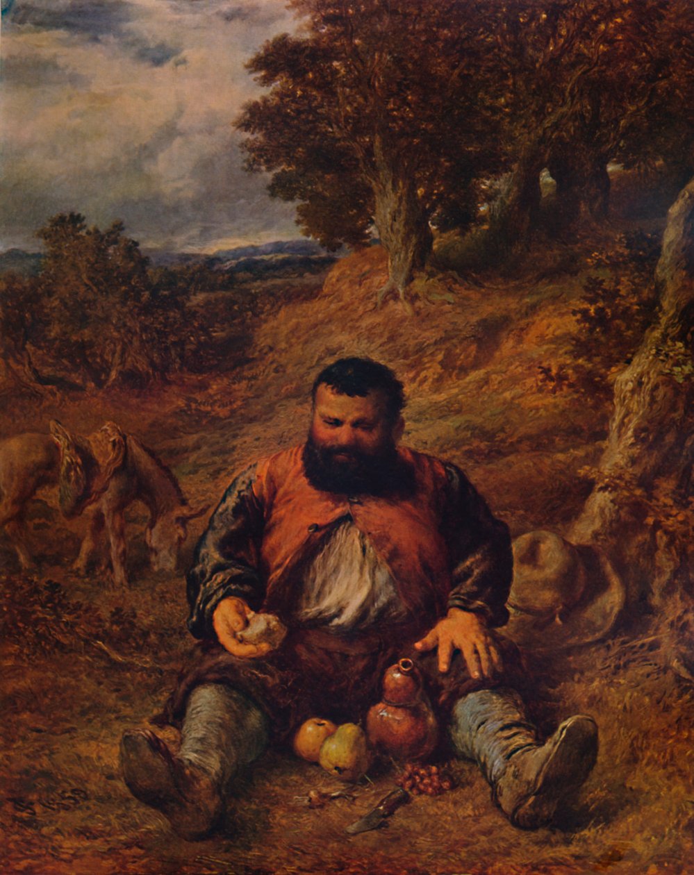Sancho Panza, 1859, 1935 by Sir John Gilbert
