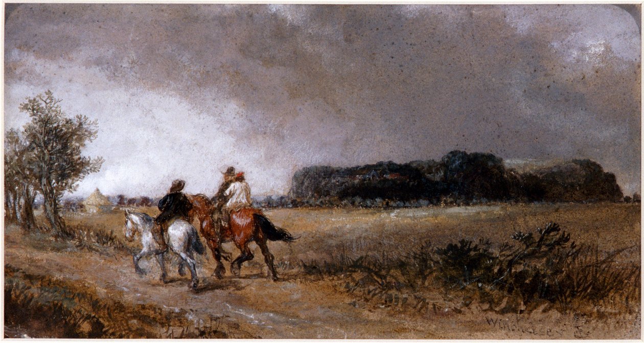 Winchelsea, Doğu Sussex, 1865 by Sir John Gilbert