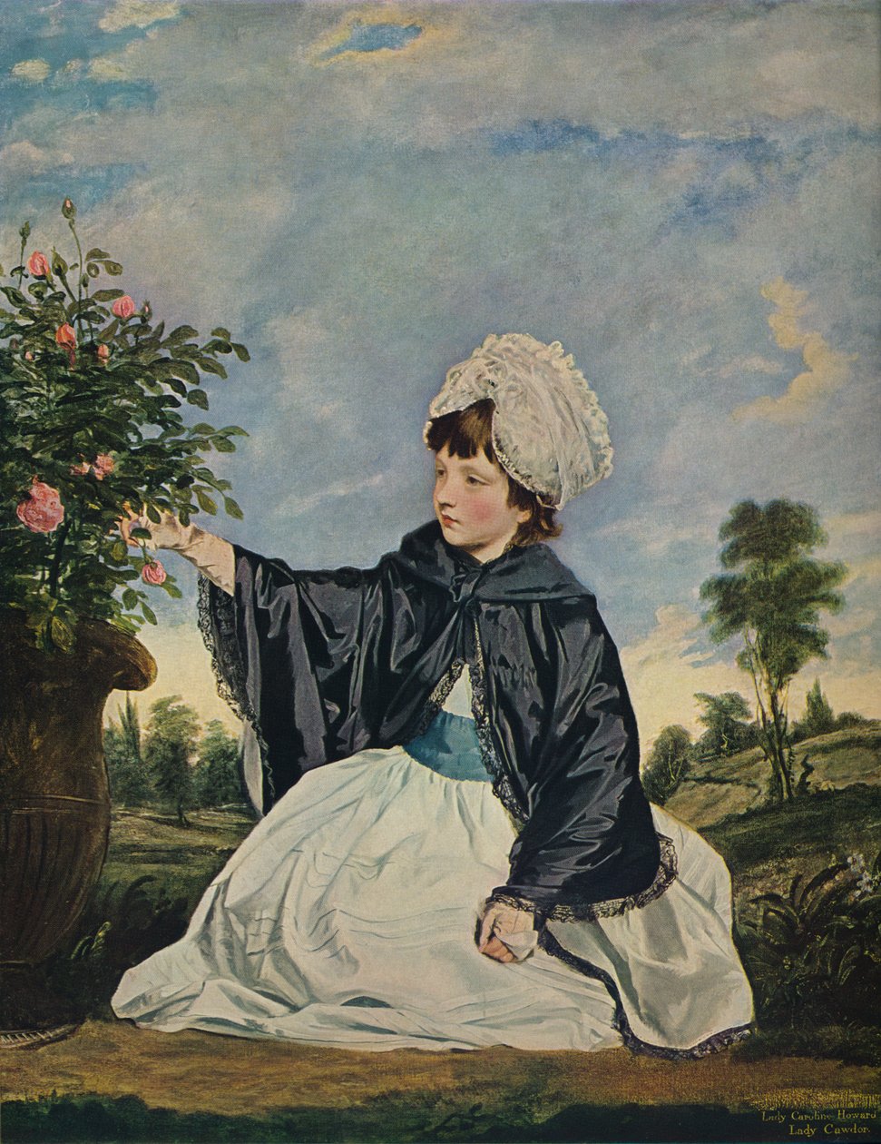 Leydi Caroline Howard, 1778 by Joshua Reynolds