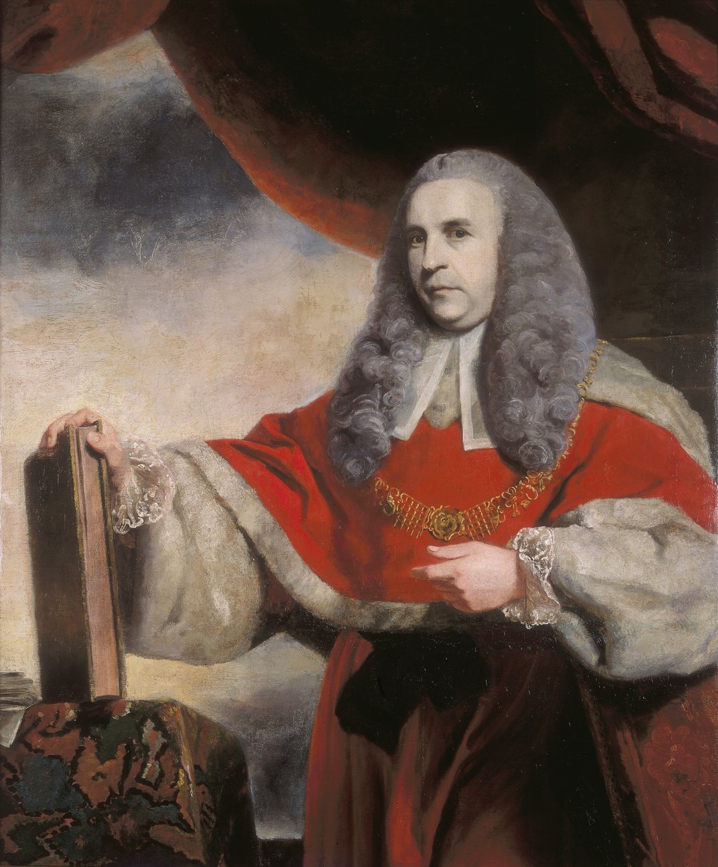 Sir Charles Pratt. 1764 by Sir Joshua Reynolds