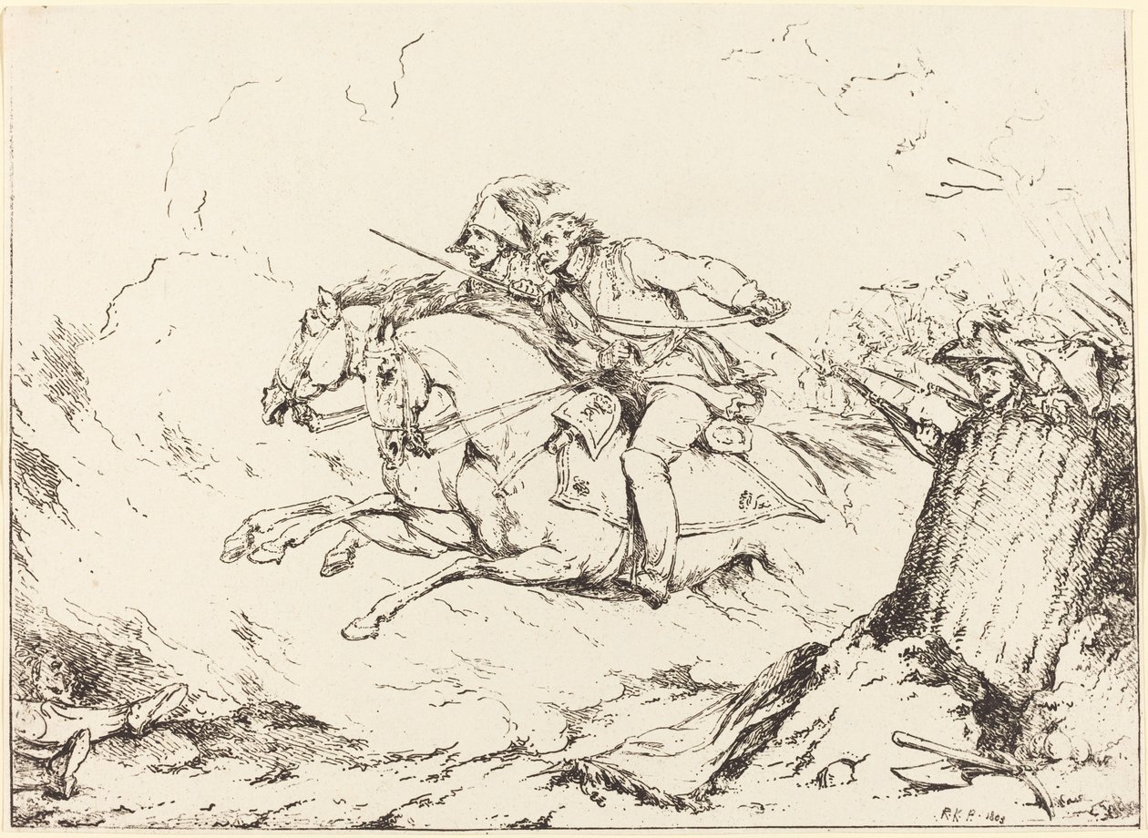 Şarj etmek by Sir Robert Ker Porter