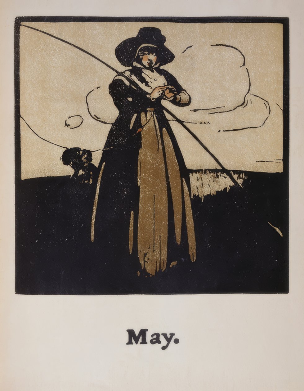 Balık tutma by Sir William Nicholson