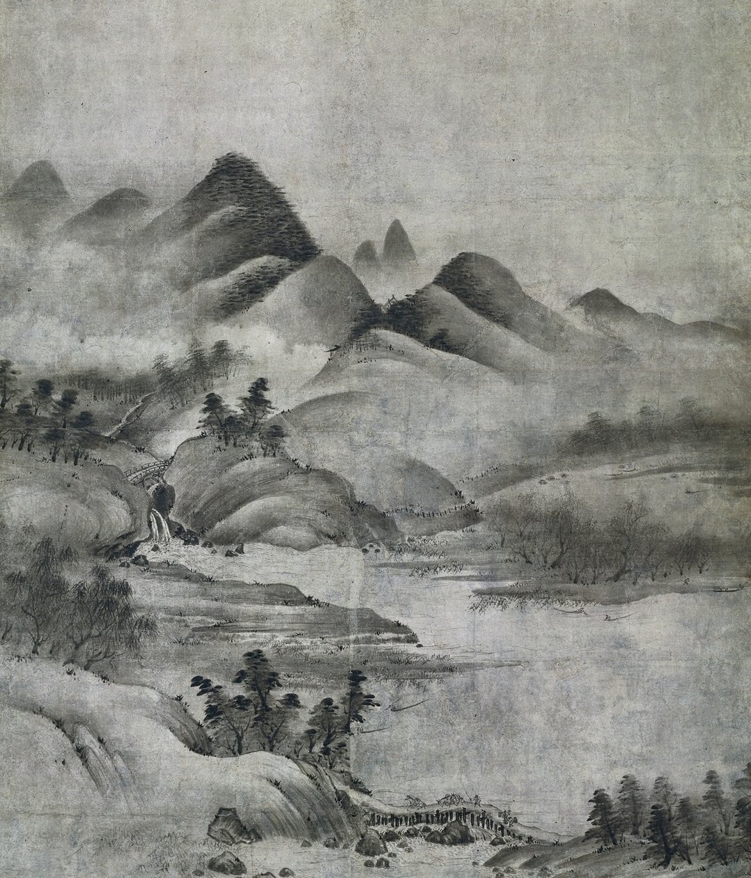 Manzara, 1500-1525. by Soami