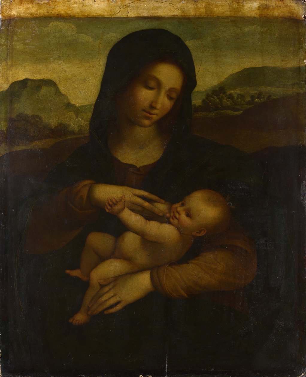 Madonna ve Çocuk, c. 1520 by Sodoma