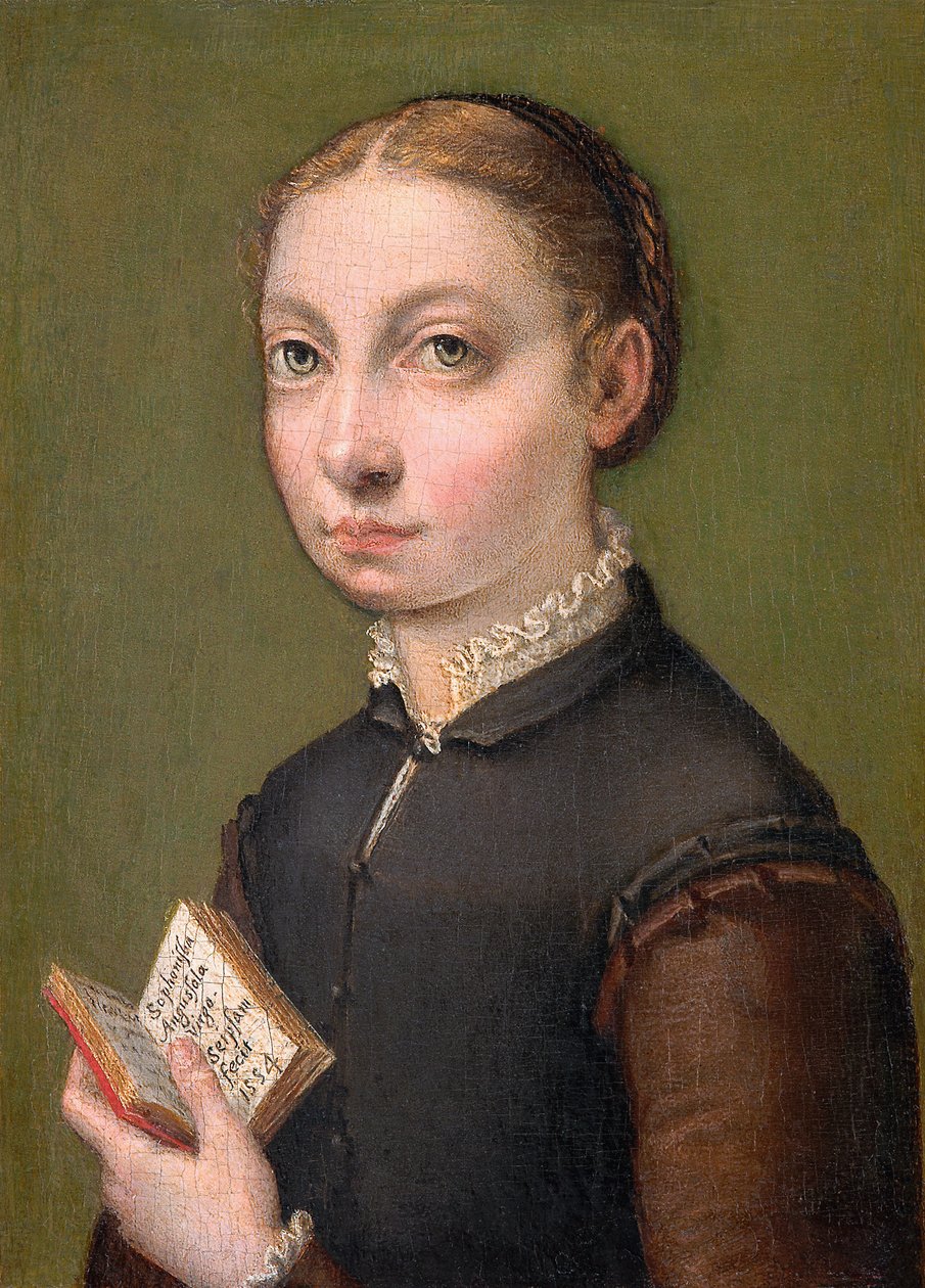 otoportre by Sofonisba Anguissola