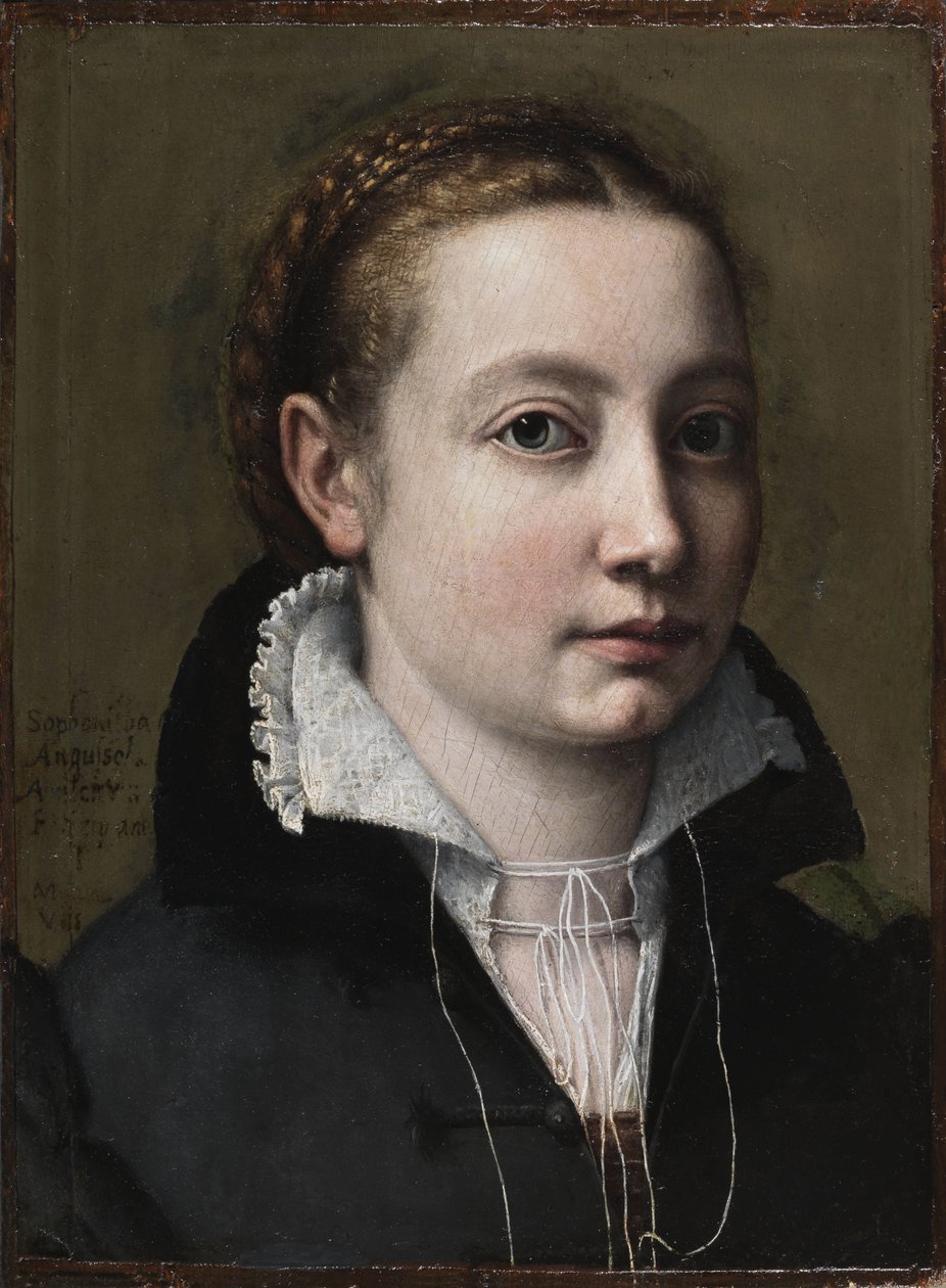 Otoportre, 1558. by Sofonisba Anguissola