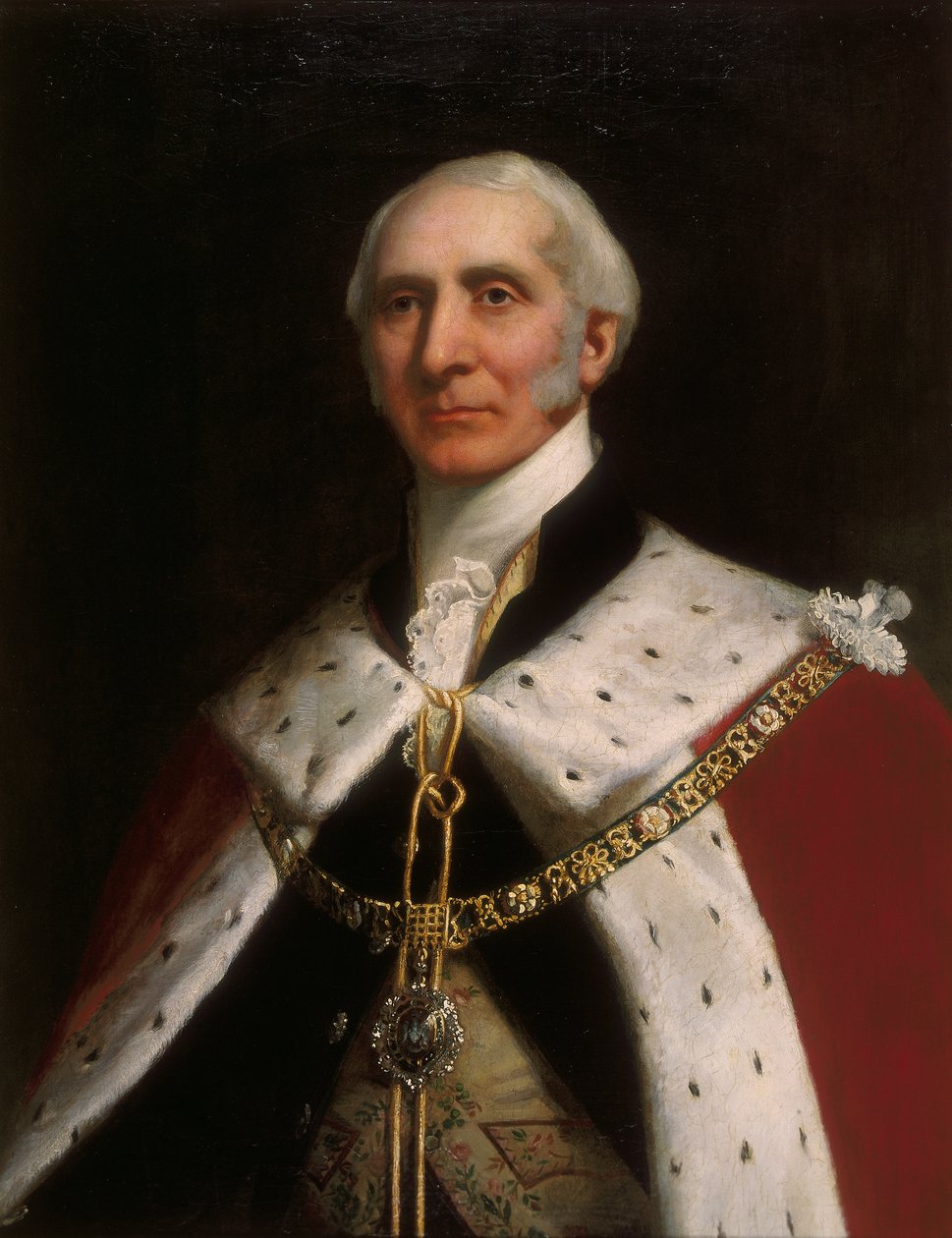Sir David Salomans. c1856 by Solomon Alexander Hart