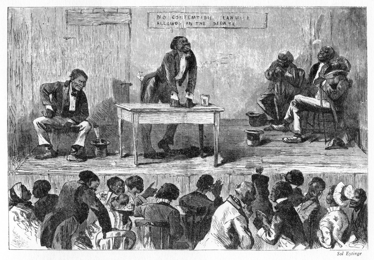 Blackville, 1878. by Solomon Eytinge