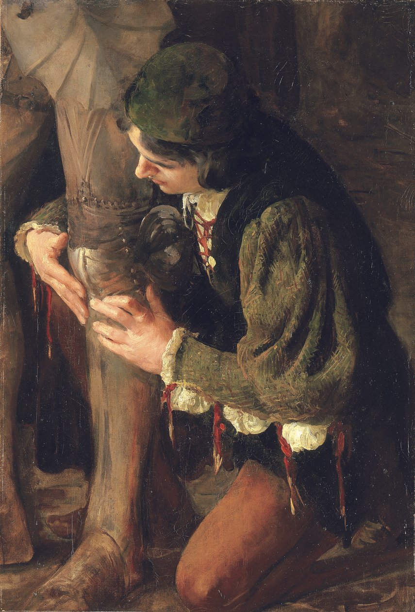 "Donanımlı" Çalışma by Solomon Joseph Solomon