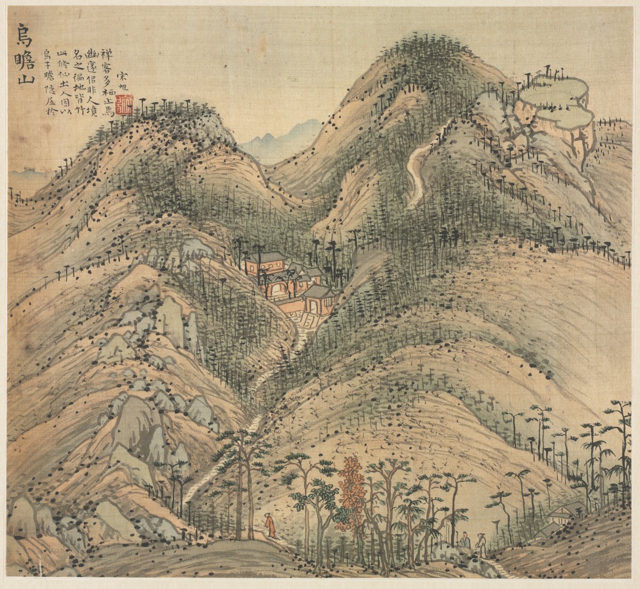 Mt. Wuzhan, 1500s. by Song Xu