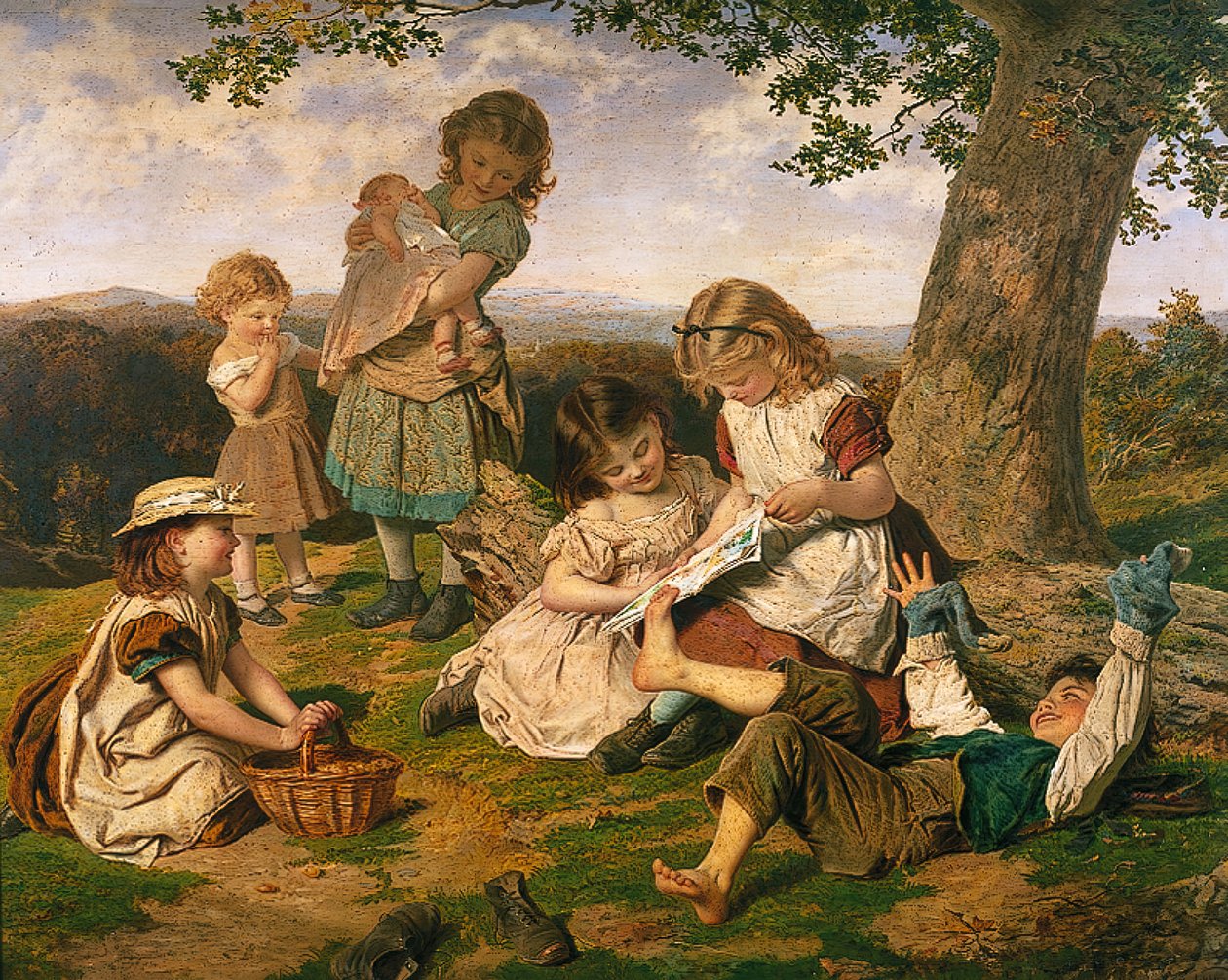 Çocuk Öykü Kitabı, 1890. by Sophie Gengembre Anderson