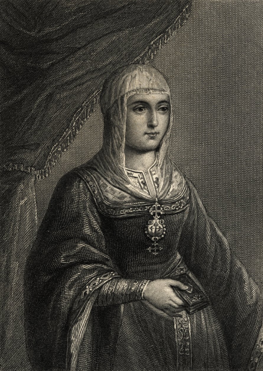 Isabella Katolik (1451-1504) by Spanish School