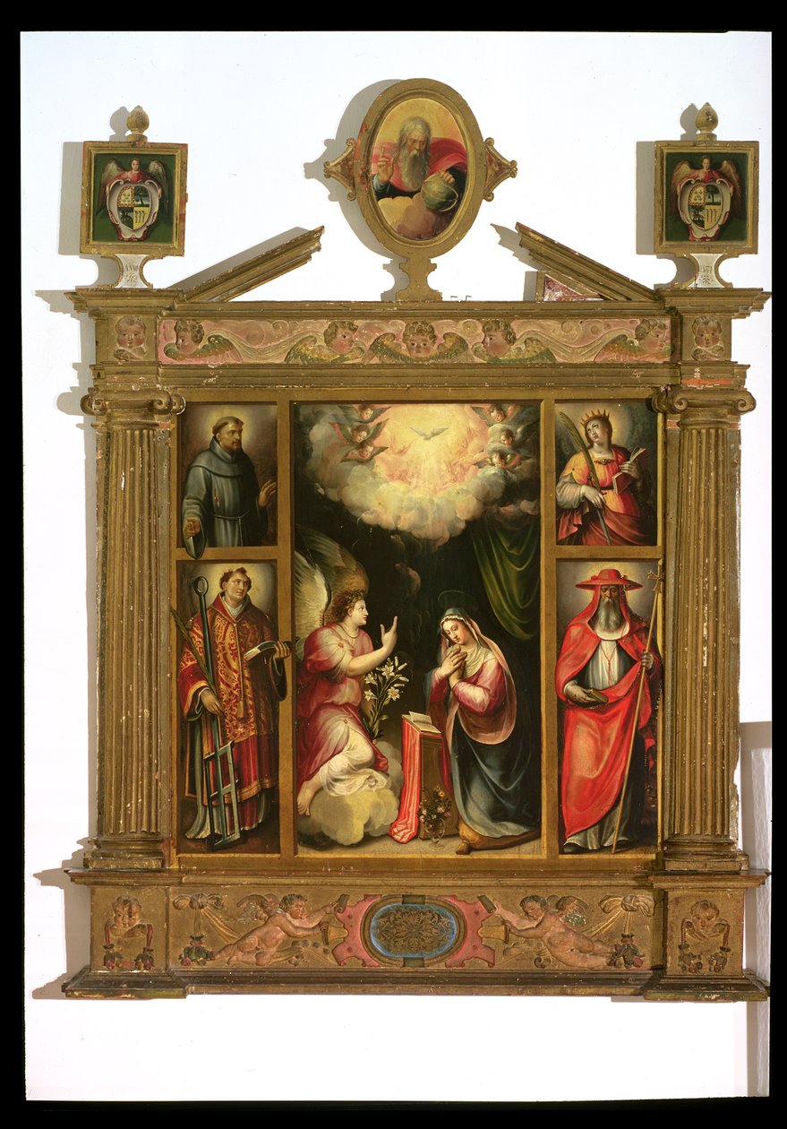 Müjde, 1581 (panel) by Spanish School