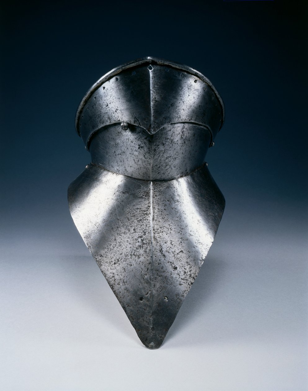 Gotik bevor, c.1480 (çelik) by Spanish School
