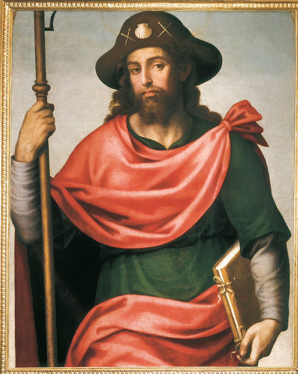 Compostela Aziz James portresi by Spanish School