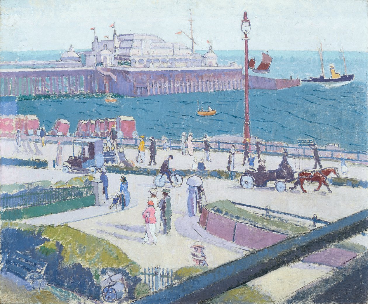 Brighton İskelesi, 1913 by Spencer Frederick Gore
