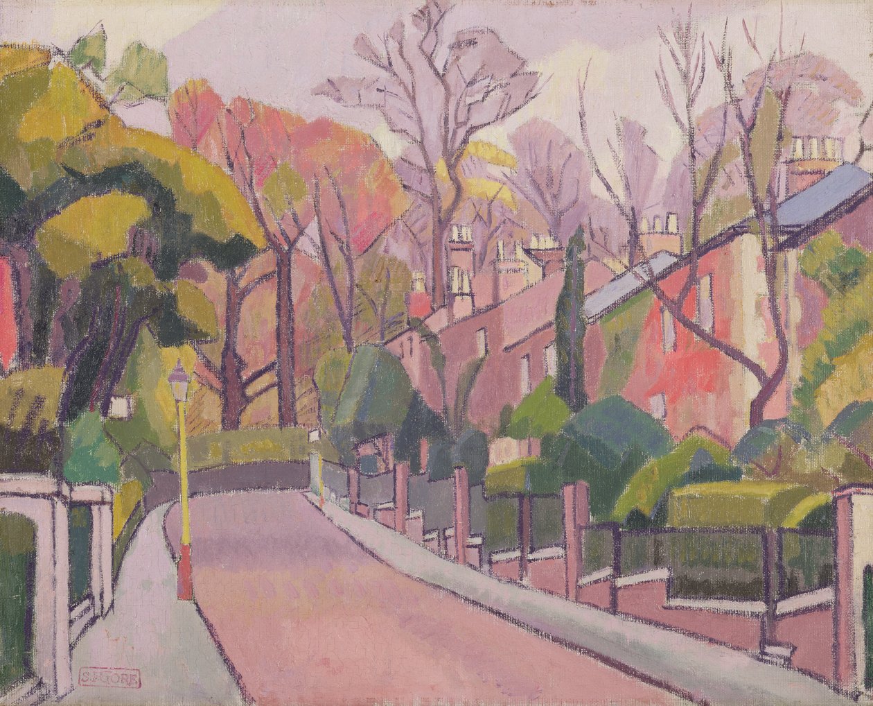 Kambriyen Yolu, Richmond, 1913-4 by Spencer Frederick Gore