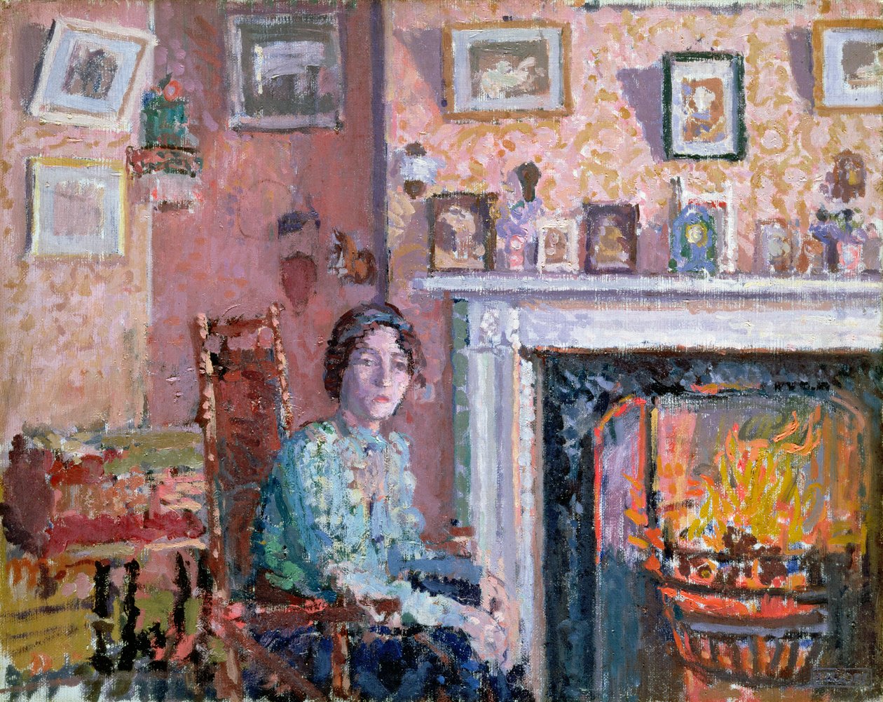 ಇಂಟೀರಿಯರ್, ಮಾರ್ನಿಂಗ್‌ಟನ್ ಕ್ರೆಸೆಂಟ್, 1910ಟರ್ಕ್ by Spencer Frederick Gore