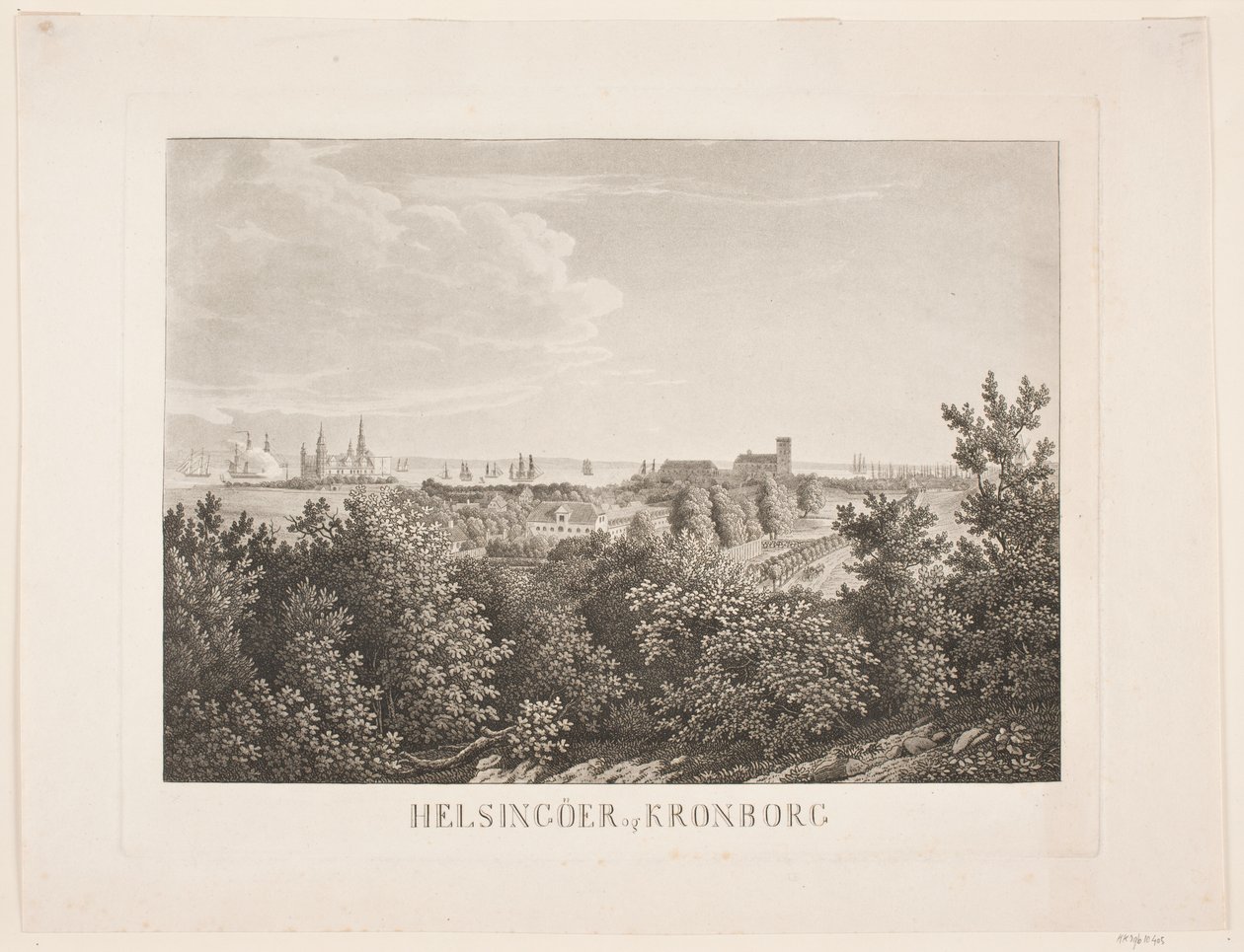 Helsingör ve Kronborg by Søren Henrik Petersen