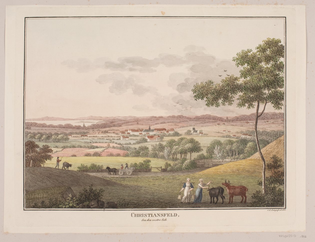 Christiansfeld, batı tarafından by Søren L. Lange