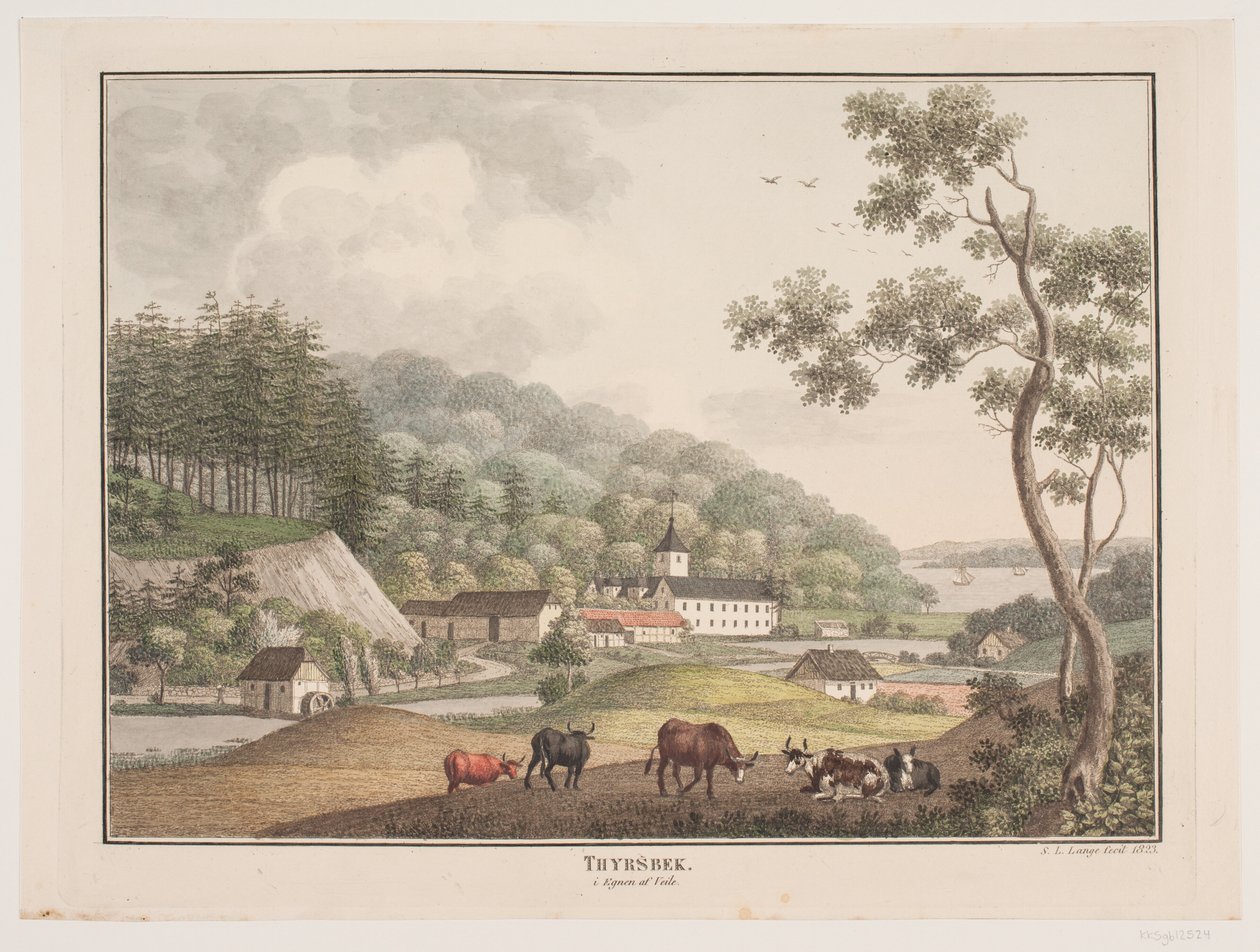 Vejle bölgesinde Thyrsbæk by Søren L. Lange