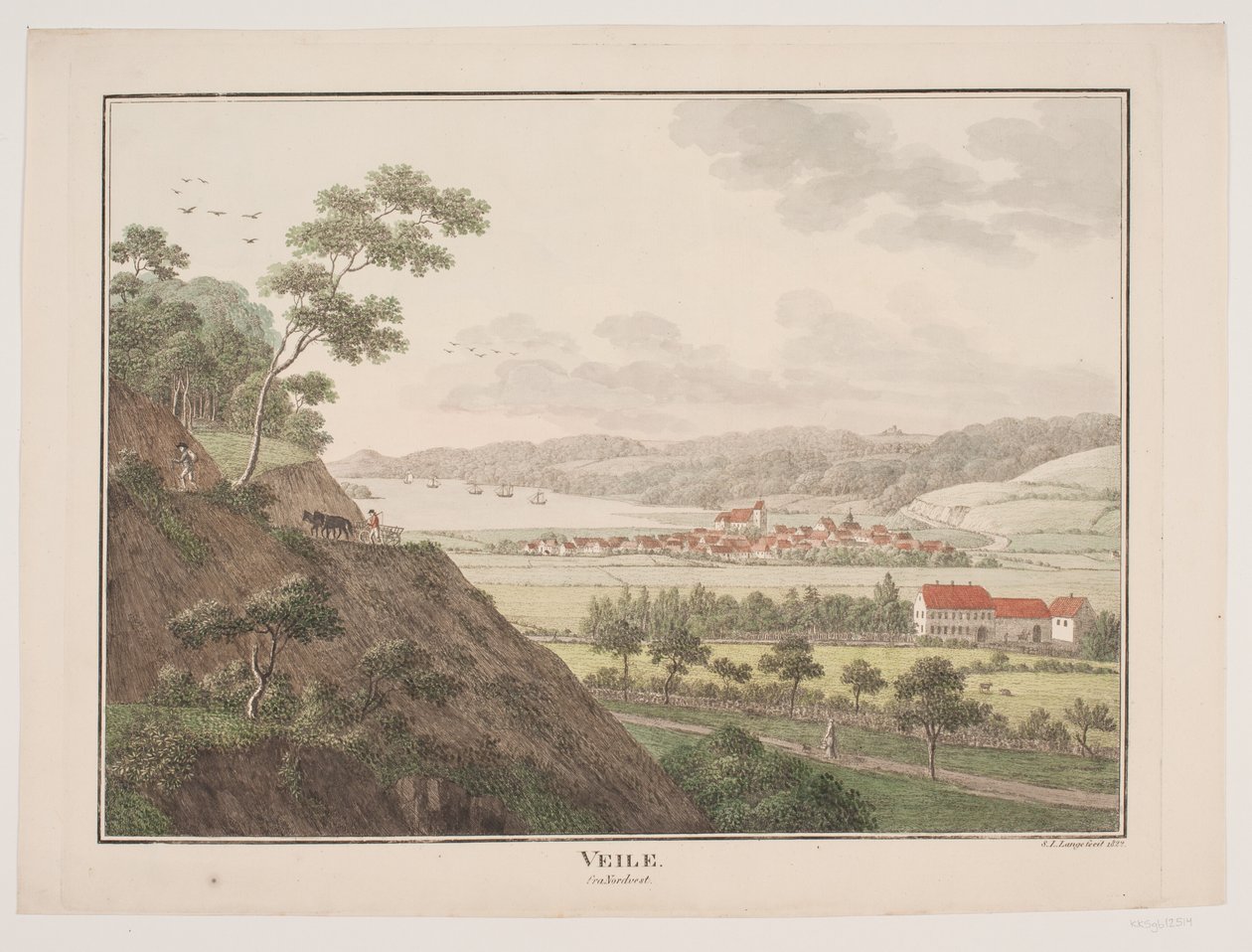 kuzeybatıdan Vejle by Søren L. Lange