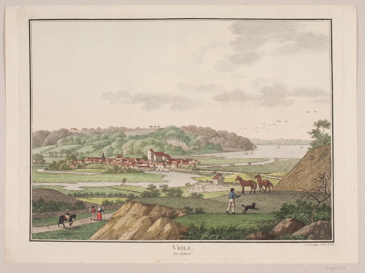 güneybatıdan Vejle by Søren L. Lange