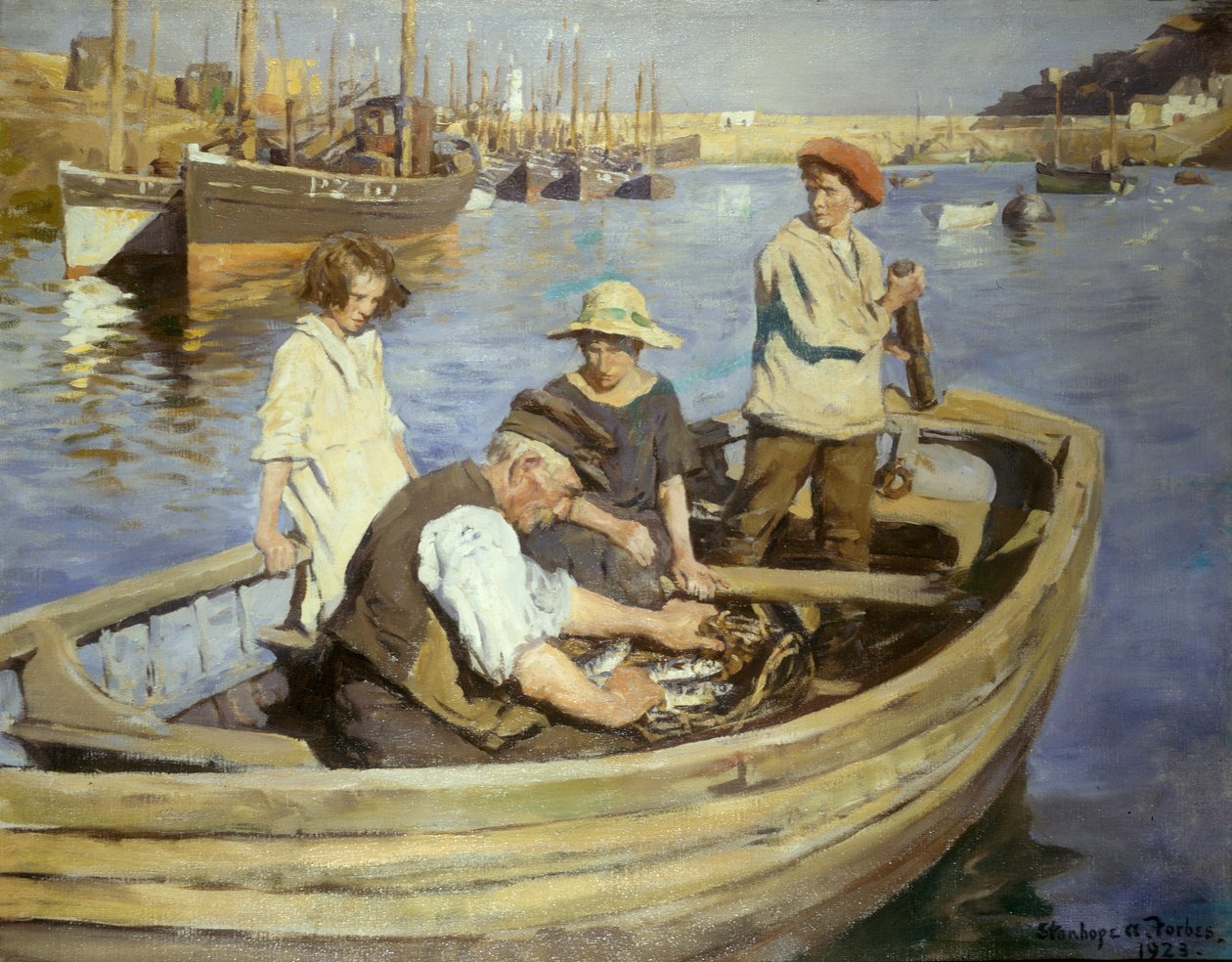 Balık Tutma Gezisi by Stanhope Alexander Forbes