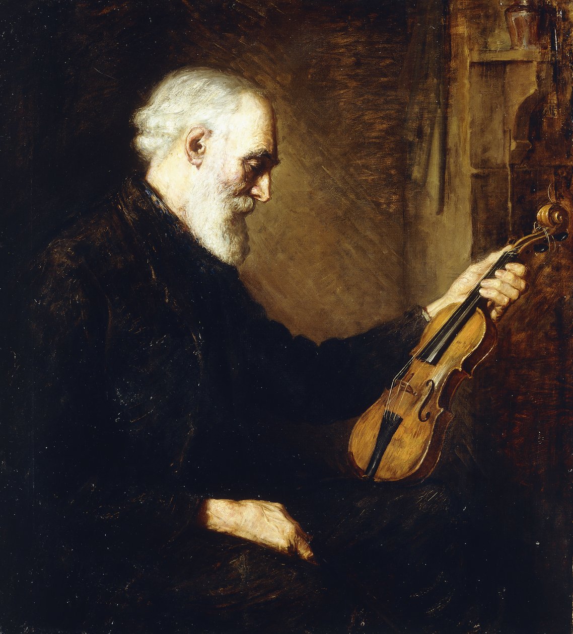 kemancı by Stanhope Alexander Forbes