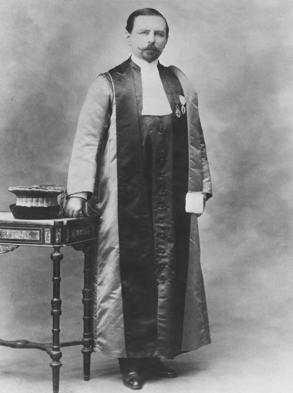 Portrait of Augustin Gilbert  by Stanislaus Walery