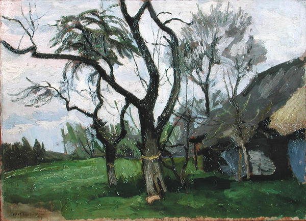 Wola Radziszowska manzarası by Stanislaw Kamochi