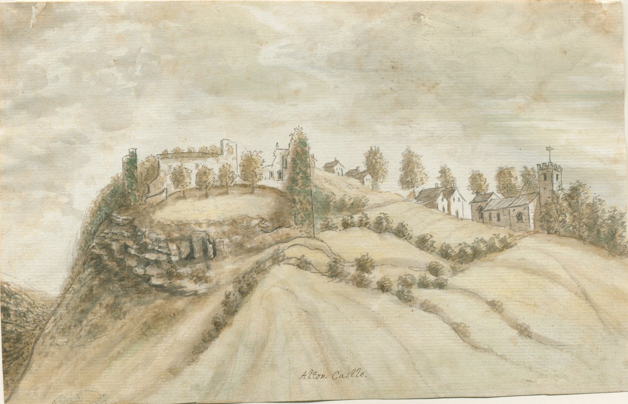 Alton Kalesi: sulu boya, nd [1762-1802] by Stebbing Shaw