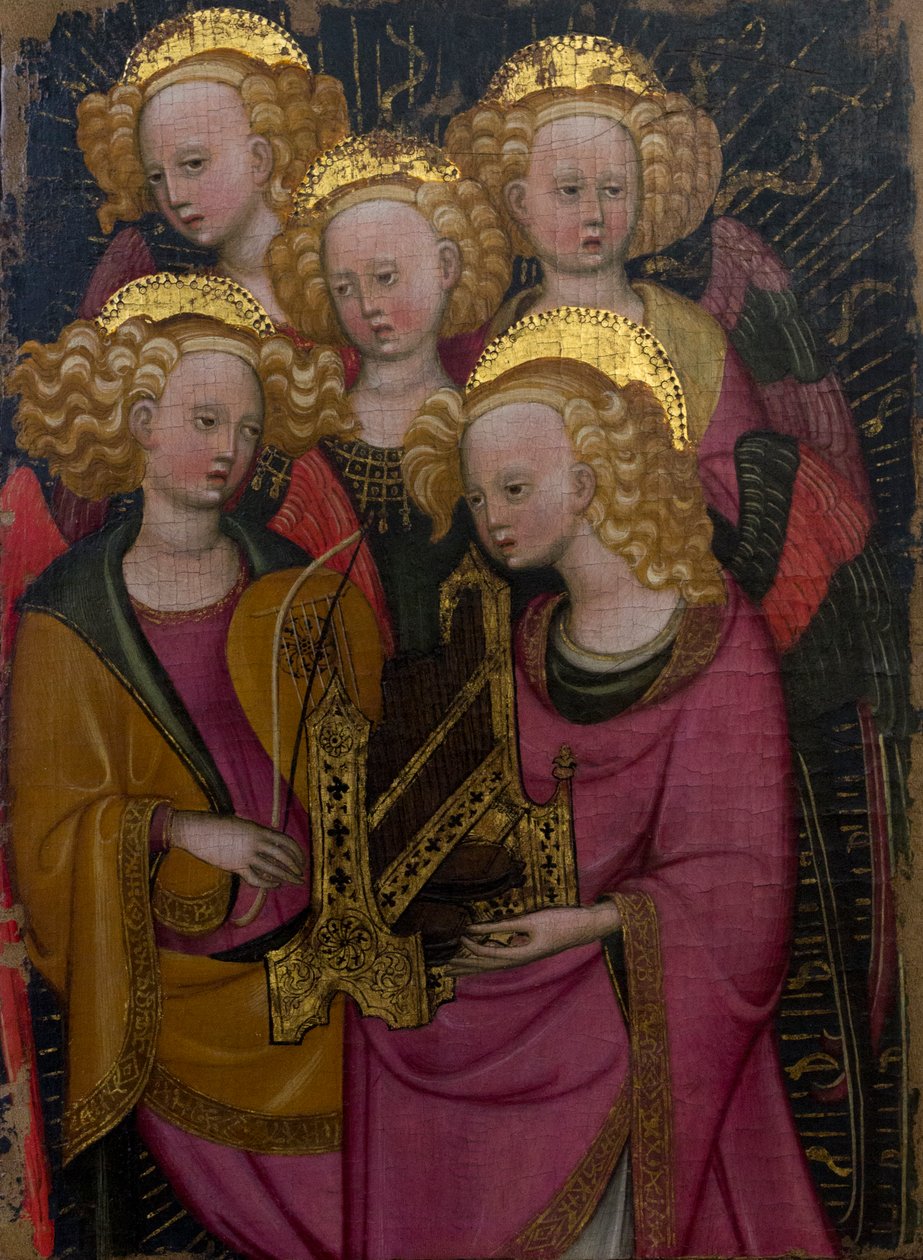 müzisyen melekler by Stefano di Giovanni da Verona