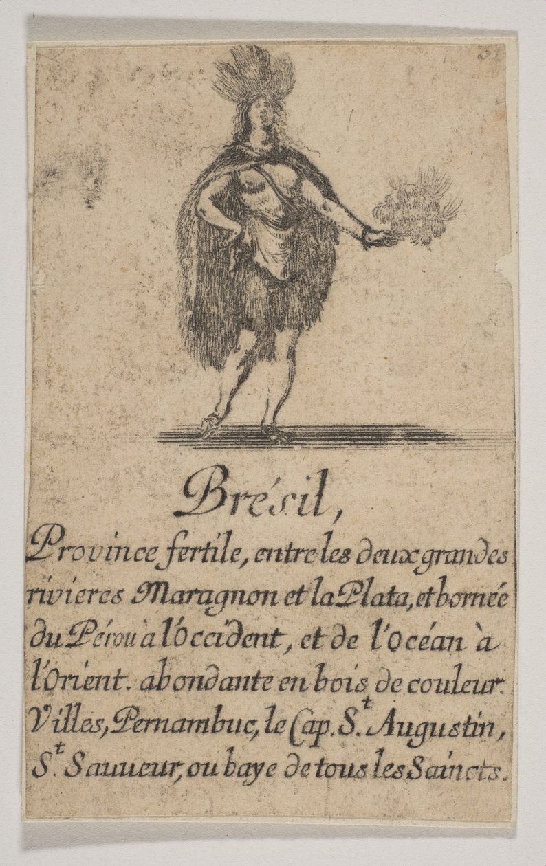 Brezilya, 1644. by Stefano della Bella