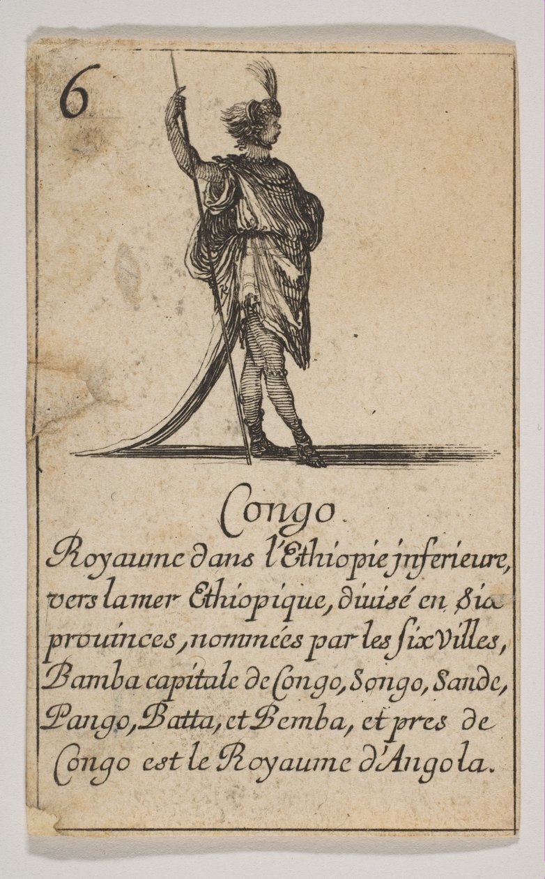 Kongo, 1644. by Stefano della Bella