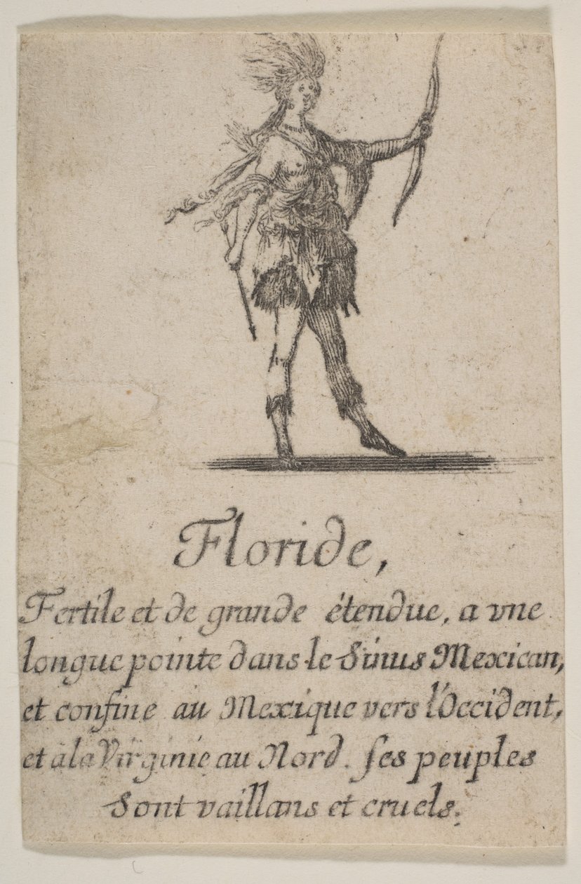 Florida, 1644. by Stefano della Bella