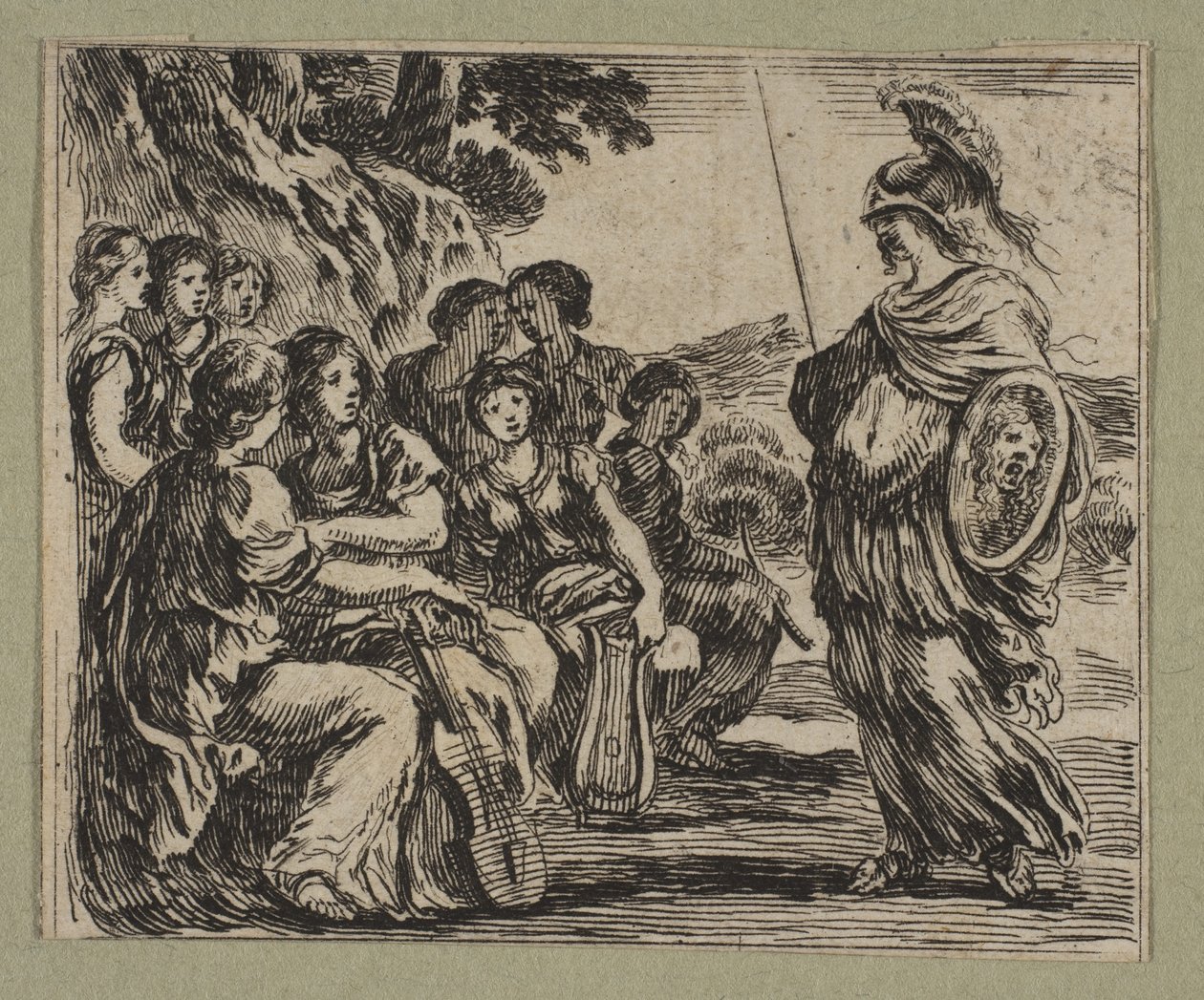 Dokuz İlham Perisi, 1644. by Stefano della Bella