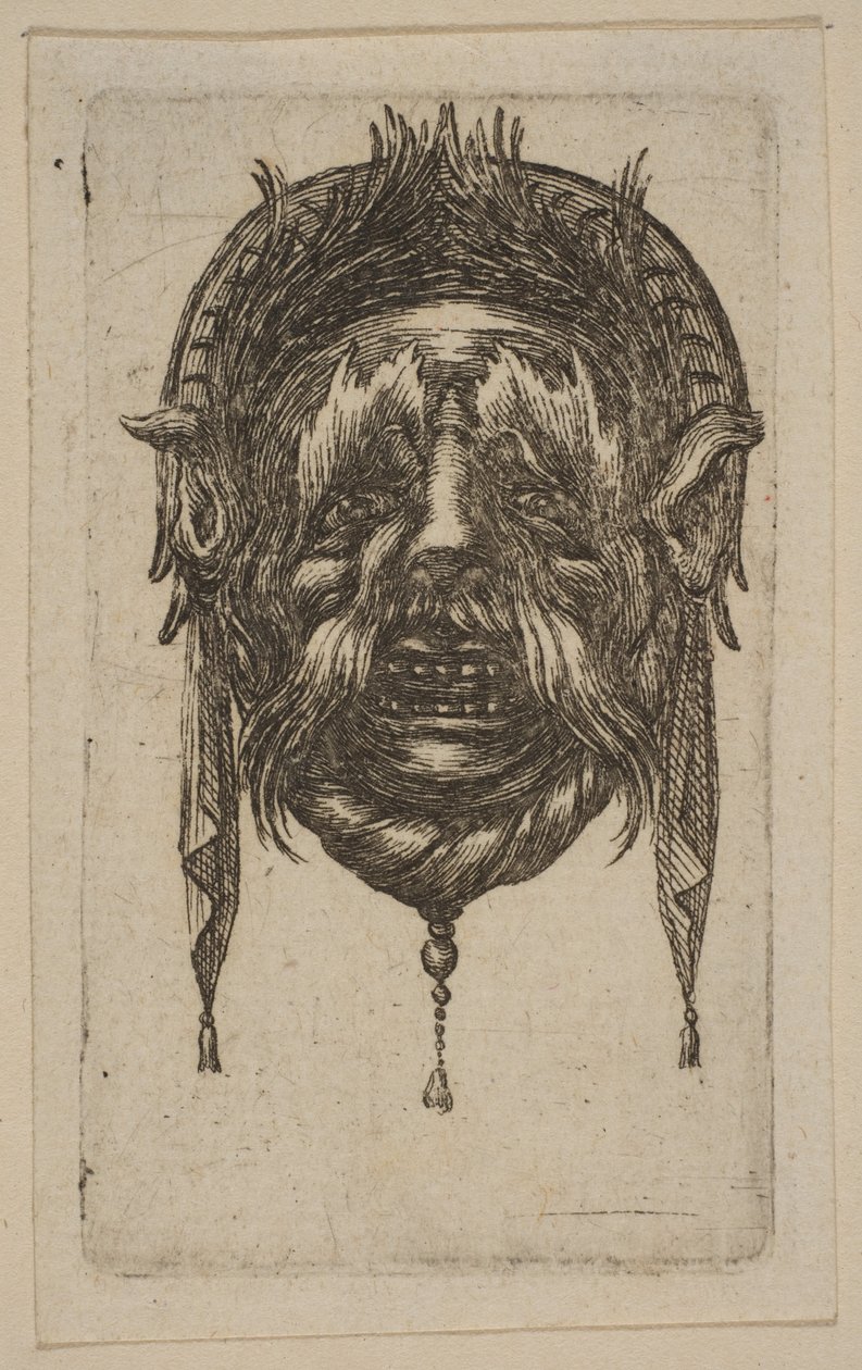 Maske. by Stefano della Bella