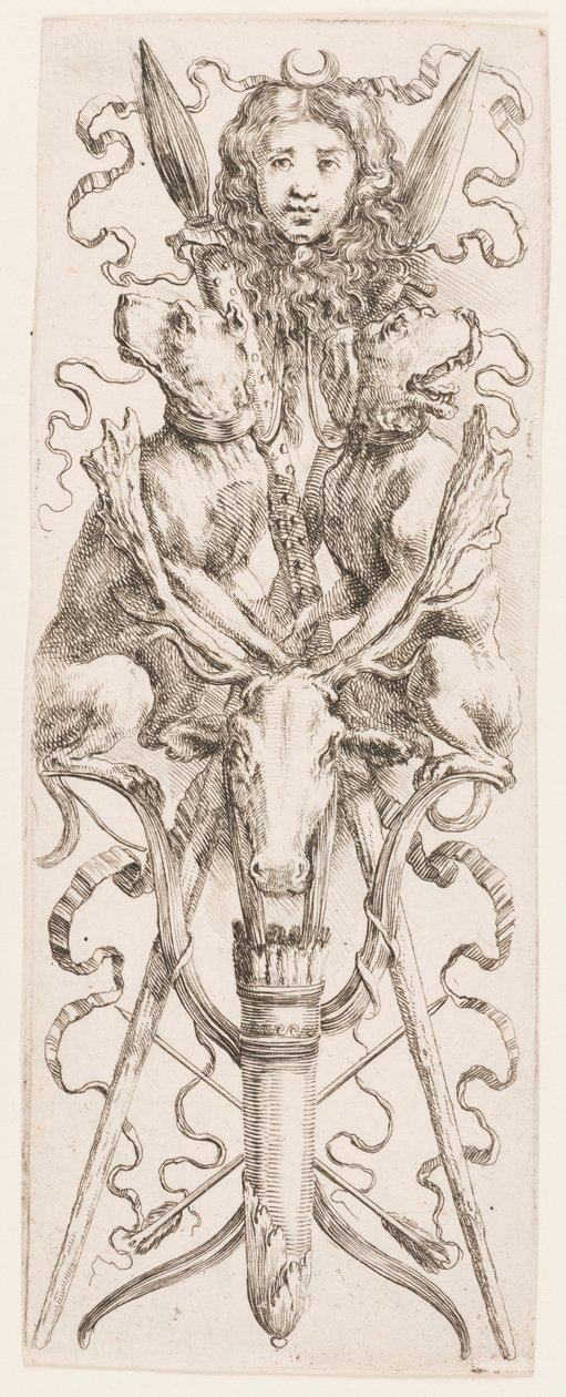 Süsler veya Groteskler (Grotesk Süsleme) by Stefano della Bella