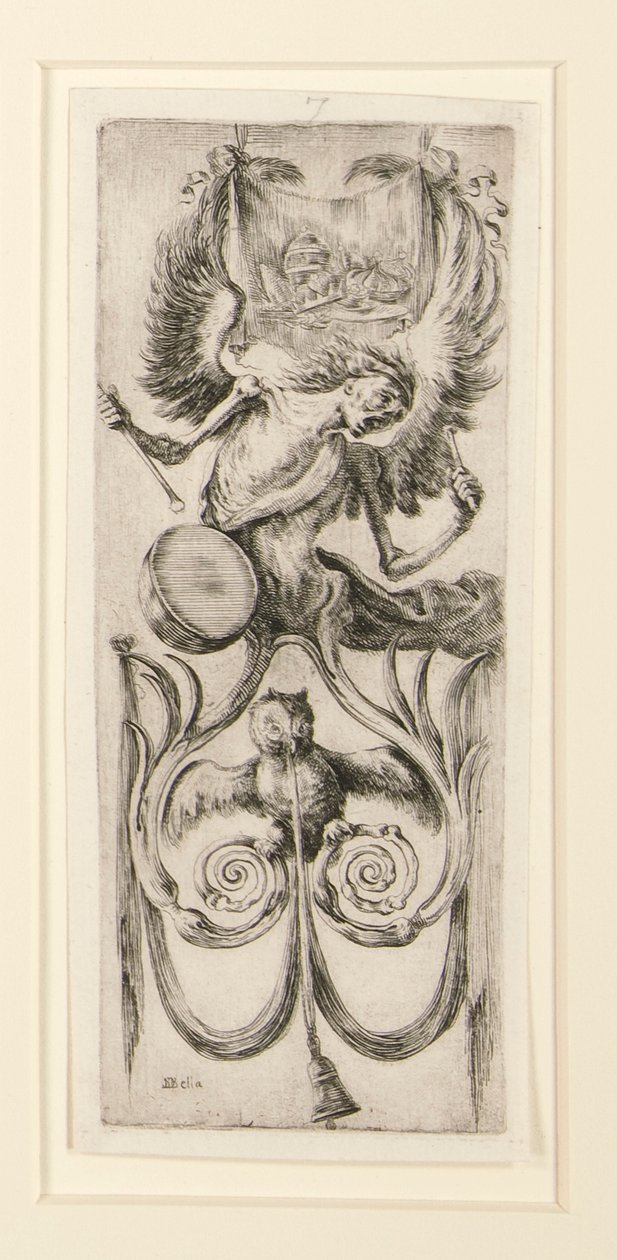 Süsler veya groteskler, on iki set by Stefano della Bella