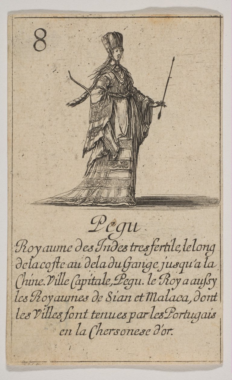 Pegu, 1644. by Stefano della Bella