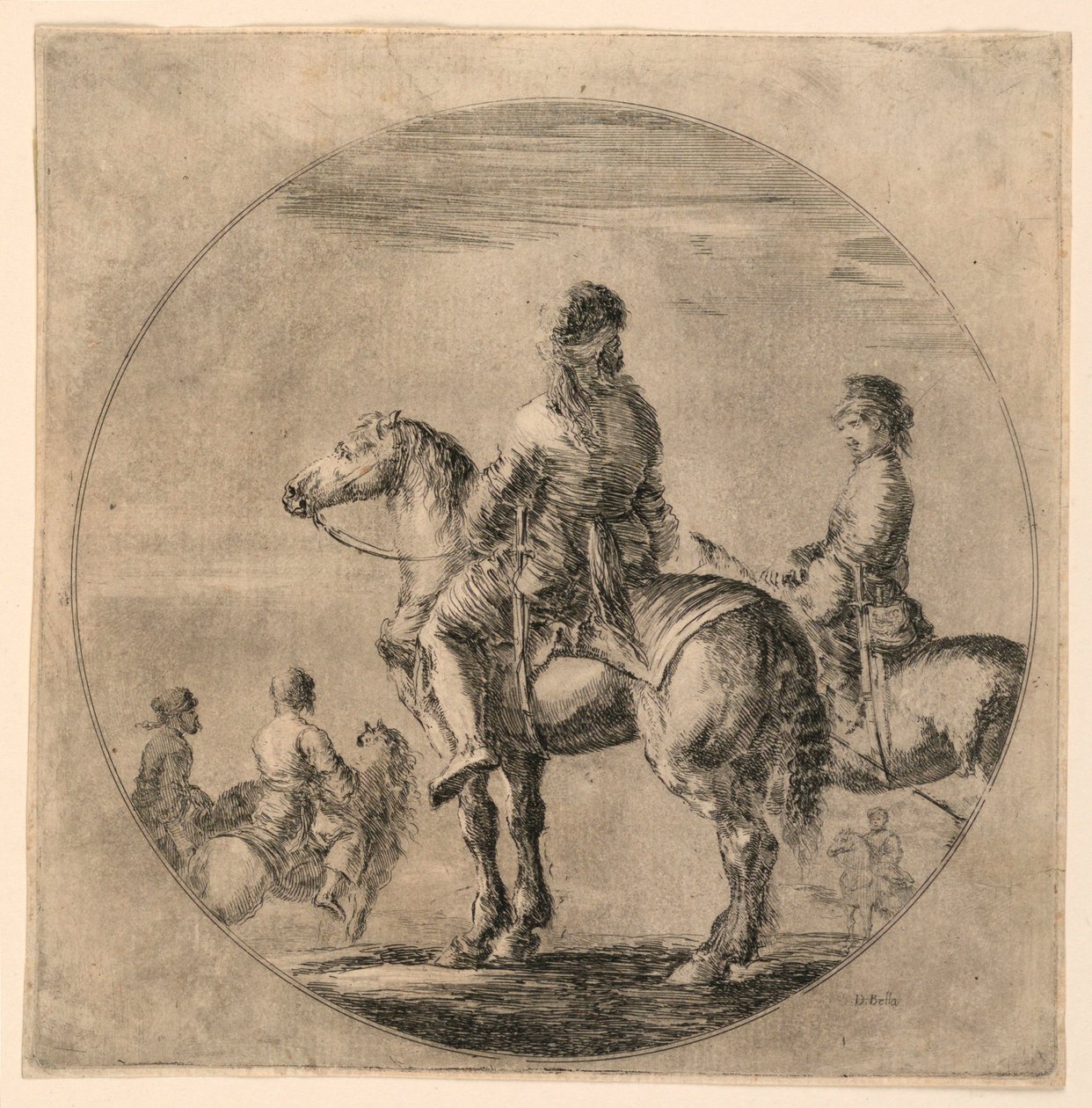 Polonyalı Atlılar by Stefano della Bella