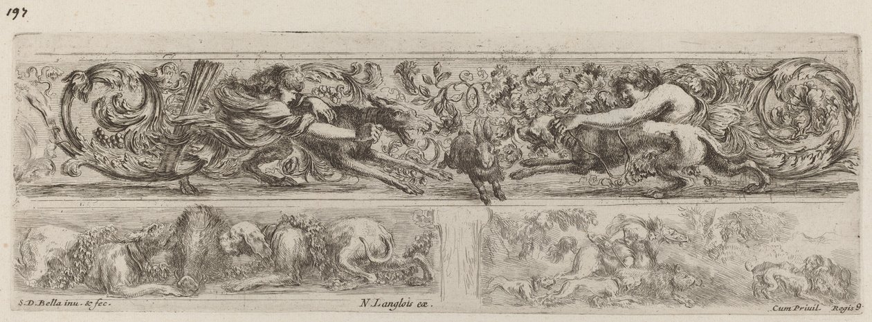 Üç Süs Bandı, muhtemelen 1648. by Stefano della Bella