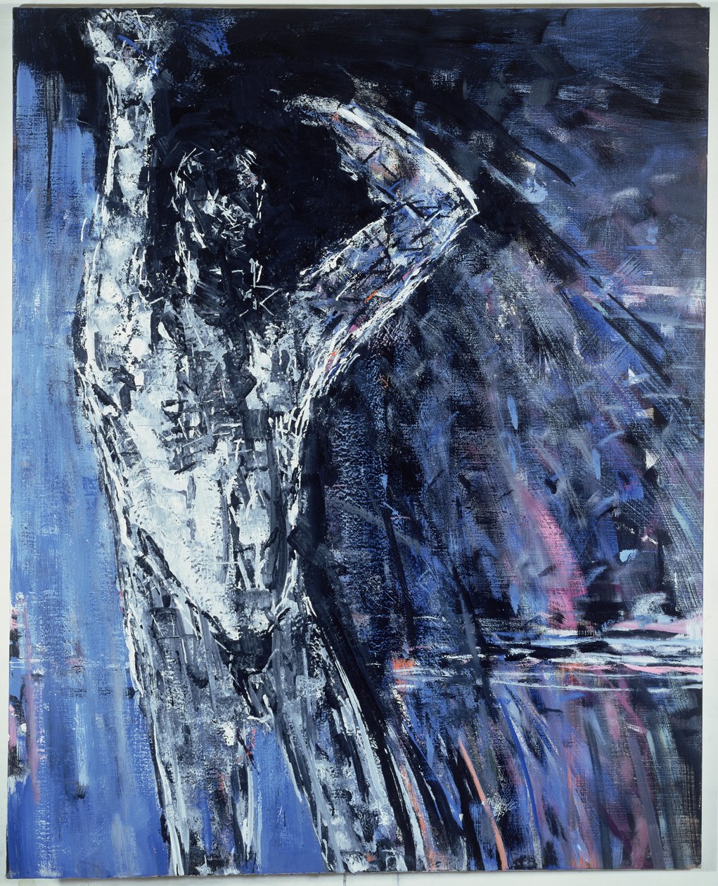 Çıplak adam, bir diptiğin sağ paneli, 1990 (bkz. 289825) by Stephen Finer