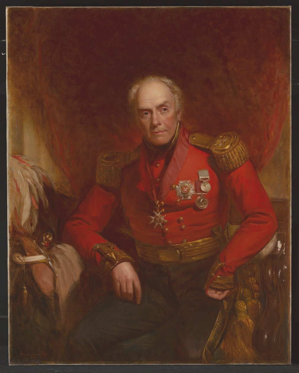 Tümgeneral Sir Hopetoun by Stephen Catterson Smith